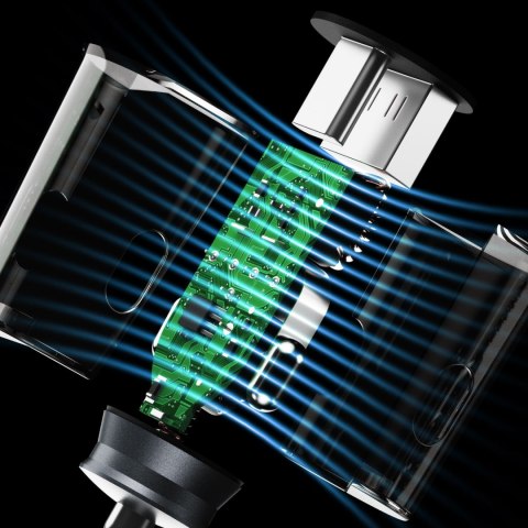 Ładowarka samochodowa R4T 30W USB-A USB-C - szara