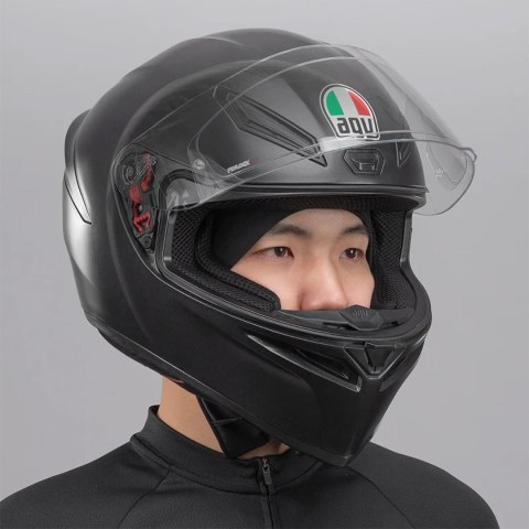 Czapka rowerowa kolarska z wycięciami na okulary - czarna