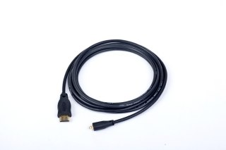 Kabel HDMI-HDMI MICRO v2.0 (A-D) High Speed 1.8M (pozłacane końcówki) Gembird