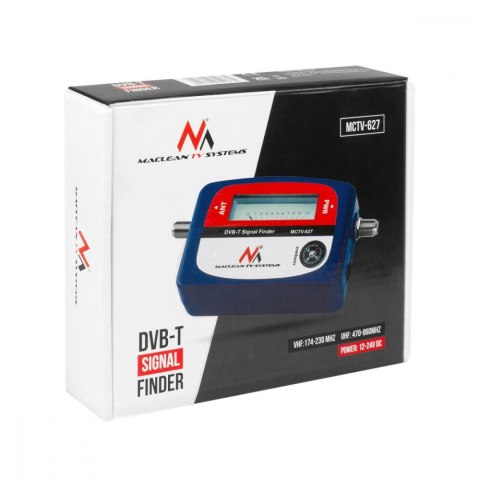 Miernik sygnału DVB-T MCTV-627 Do ustawiania anten DVB-T Maclean