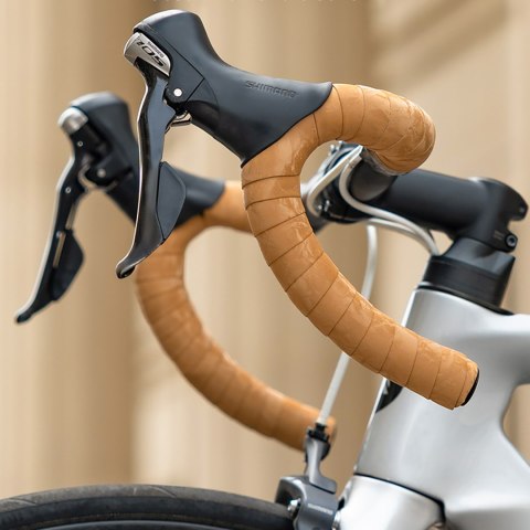 Owijka na kierownicę rowerową z pianki EVA wzór Shark - czarna