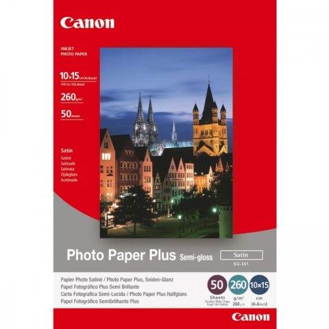 Papier Canon SG-201 półbłyszczący Photo Paper Plus 10x16 50 arkuszy 1686B015 Canon