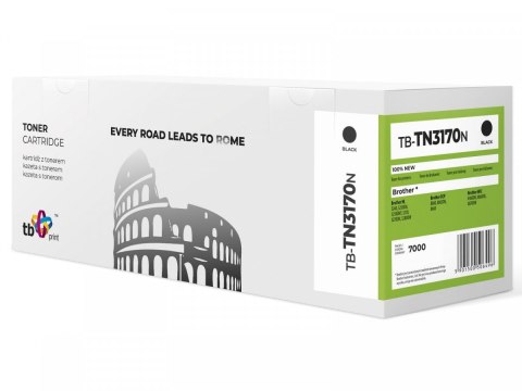 Toner do Brother TN3170 TB-TN3170N BK 100% nowy TB Print