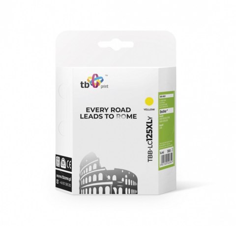 Tusz do Brother LC125XL TBB-LC125XLY YE TB Print