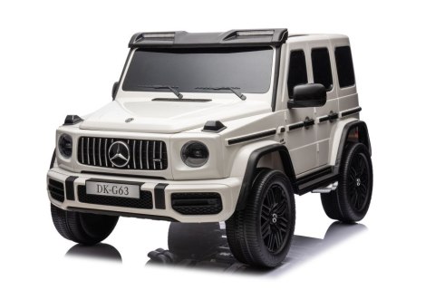 Auto Na Akumulator Mercedes G63 4X4 XXL 24V14AH Biały LEAN CARS