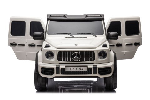 Auto Na Akumulator Mercedes G63 4X4 XXL 24V14AH Biały LEAN CARS