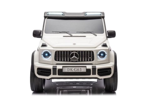 Auto Na Akumulator Mercedes G63 4X4 XXL 24V14AH Biały LEAN CARS