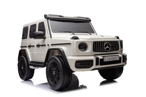 Auto Na Akumulator Mercedes G63 4X4 XXL 24V14AH Biały LEAN CARS