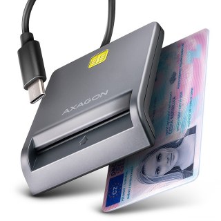 CRE-SM3TC Czytnik kart identyfikacyjnych USB-C, 1.2m kabel
