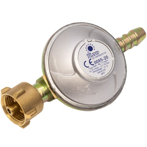 Reduktor regulator ciśnienia gazu do butli LPG Typ 694 EN16129 G12 37mbar