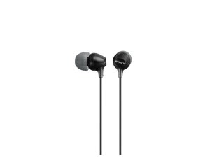 Słuchawki handsfree, mikrofon MDR-EX15AP black Sony