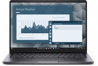 Laptop Dell Pro 14 PC14255/AMD Ryzen 5 220/16GB/256GB CL35/14.0 FHD+/Radeon 740M/FgrPr/Cam & Mic/WLAN + BT/Backlit Kb/3 Cell/W11