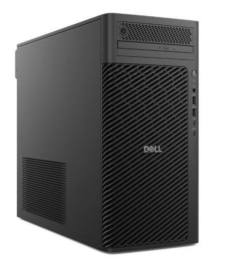 Stacja robocza Dell Pro Max Tower T2 FCT2250 Win11Pro U7 265/16GB/512GB/Integrated/No Wifi/Wireless Kb & Mouse/vPro/3Y ProSuppor