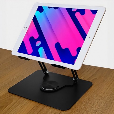 Obrotowa, ergonomiczna podstawka pod laptopa 10-17 LAPTOP STAND ROTO MT2662 pełna regulacja