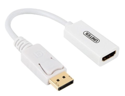 Adapter DisplayPort - HDMI 4K; Y-6332 BIAŁY Unitek
