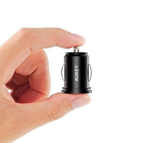 CC-S1 Mini ładowarka samochodowa 2xUSB AiPower 4.8A 24W AUKEY