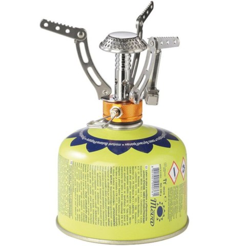 Kuchenka turystyczna na kartusze gazowe 7/16'' TWIST piezo zapalnik 4.5 kW