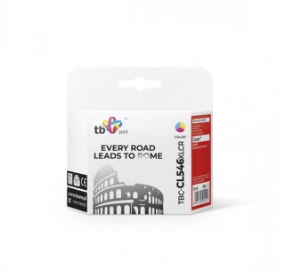 Tusz do Canon PIXMA iP2850/MG2950/2550/2450/MX495 TBC-CL546XLCR Kolor ref. TB Print