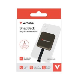 Dysk zewnętrzny SnapBack Magnetic SSD Mocha MagSave 1TB Apple ProRes 4K