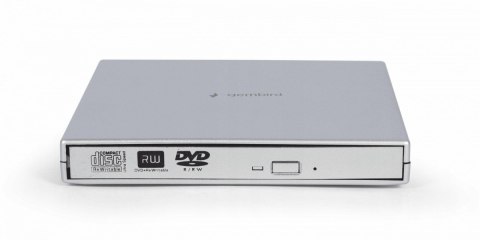 Napęd zewnętrzny DVD na USB DVD-USB-021-SV srebrny