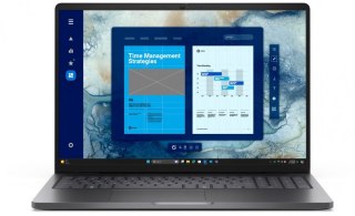 Laptop Dell Pro 16 PC16250 W11P C7 150U/16GB/512GB CL25/FgrPr/FHD IR Cam&Mic/WLAN+BT/16.0 FHD+/BcklKb/3C/3YPS Magnetite color, t