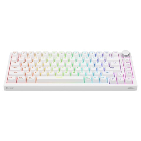 Klawiatura magnetyczna ASTRAL White OUTEMU White Jade Magnetic RGB