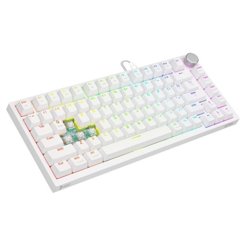 Klawiatura magnetyczna ASTRAL White OUTEMU White Jade Magnetic RGB