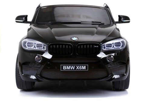 Auto Na Akumulator Nowe BMW X6M SUV Światła LED MP3 Czarne Lakierowane LEAN CARS