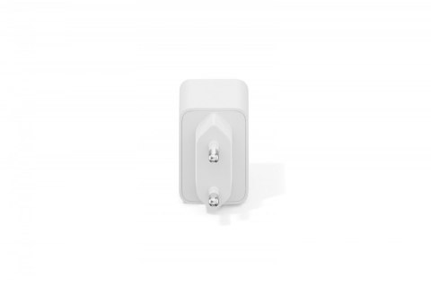 Ładowarka sieciowa 20W | 1x USB-C, 1x USB-A | PD 3.0, QC 3.0 | Biała
