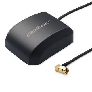 Mobilna Antena GPS GLONASS z podstawą magnetyczną | dookólna | 28dBi | 50W | SMA RA