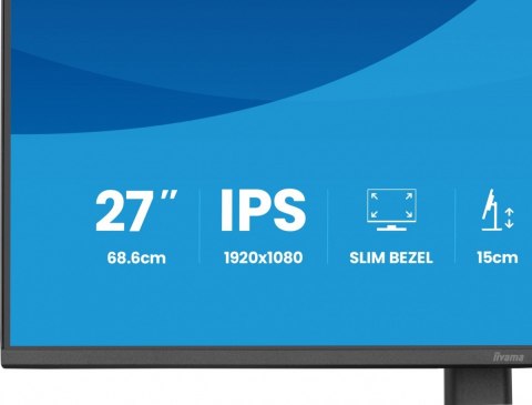 Monitor 27 cali XB2793HSU-B1 IPS, HDMI, DP, 2x2W, 2xUSB, 350cd, 1500:1, HAS 150/PIVOT