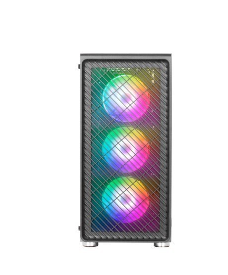 Obudowa MARS MC-F BLACK ATX 4xARGB fans