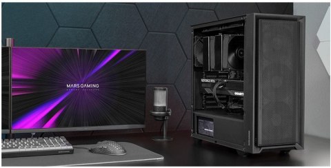Obudowa MARS MC-PMAX BLACK ATX 4xFDB fans