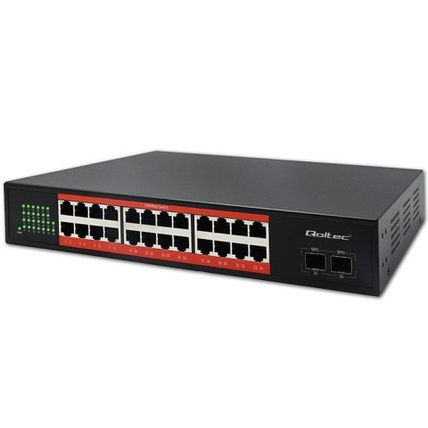 Przełącznik sieciowy SWITCH Gigabit Ethernet | 24x RJ45 | 2x SFP | 1000 Mb/s