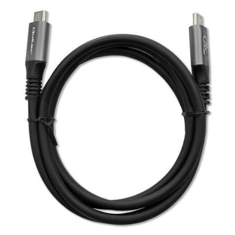 Kabel USB4 Ultra-Fast | USB-C PD 240W | Thunderbolt 3/4 | 4K | 40Gb/s | 1m | Czarny