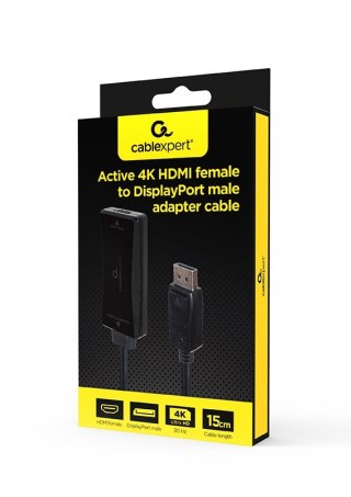 Konwerter HDMI do DP 4K M 30Hz