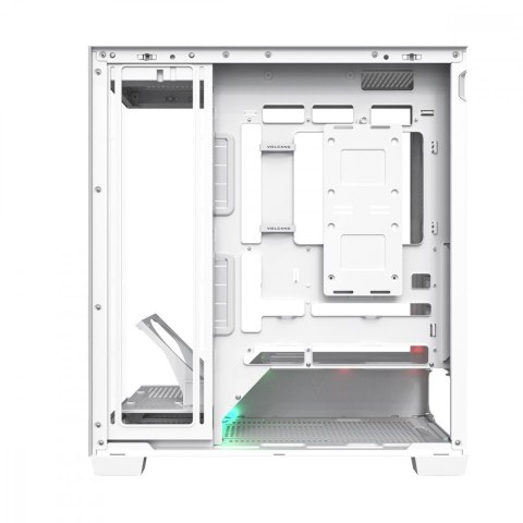 Obudowa PC VOLCANO STELLAR PLUS ARGB MIDI NF Biała