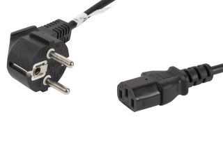 Kabel zasilający CEE 7/7 - IEC 320 C13 1.8M czarny Lanberg
