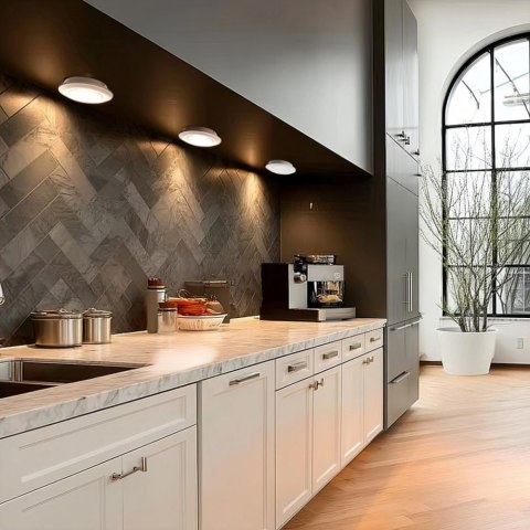 Lampa zestaw 6 LED Energy z pilotem na baterie 3xAAA MCE165 Maclean