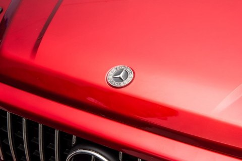 Auto Na Akumulator Mercedes G63 4X4 XXL 24V14AH Czerwony Lakierowany LEAN CARS