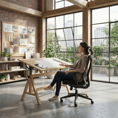 Krzesło biurowe ergonomiczne premium Ergo Office ER-414