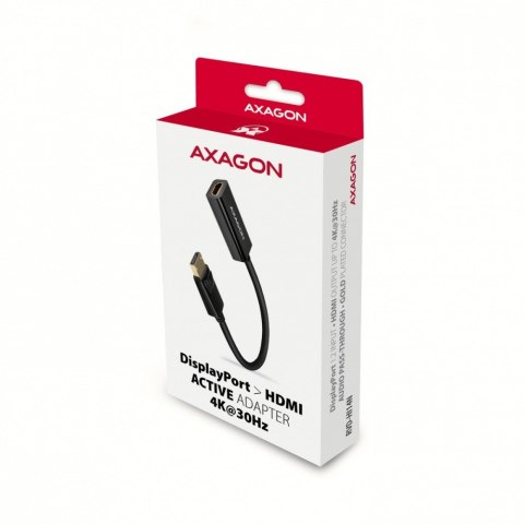 RVD-HI14N Adapter aktywny Displayport -> HDMI 1,4, 4K/30Hz, kabel 18cm