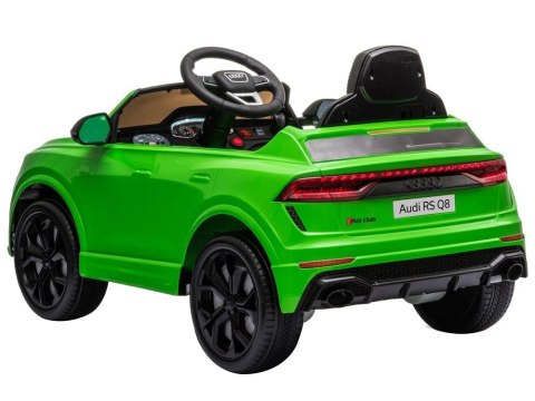 Samochód na akumulator Audi RS Q8 Światła LED MP3 Pilot Zielony LEAN CARS
