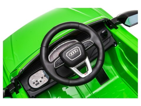 Samochód na akumulator Audi RS Q8 Światła LED MP3 Pilot Zielony LEAN CARS