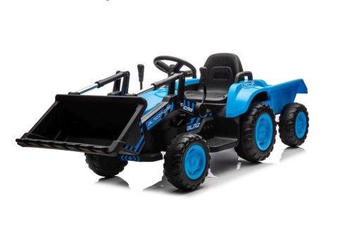 Traktor Na Akumulator Z Łyżką BW-X002A Niebieski LEAN CARS