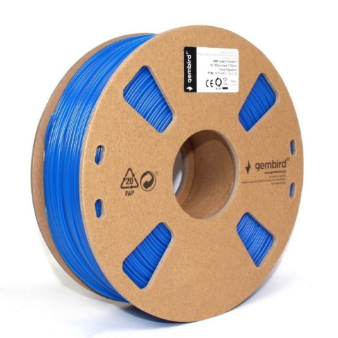 Filament drukarki 3D ABS/1.75 mm/1kg/niebieski Gembird