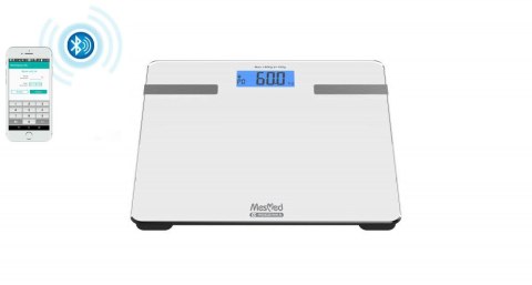 Waga MesMed MM-810 BLT Veje z funkcją Bluetooth biała Mesmed
