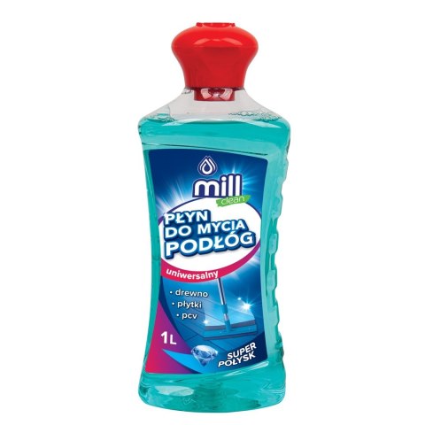 MILL CLEAN Płyn do mycia podłóg Uniwersalny, drewno, płytki, pcv. Zapach Grejpfruta 1l