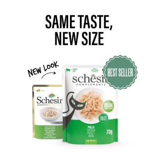 SCHESIR Adult Fileciki z Kurczaka 70g