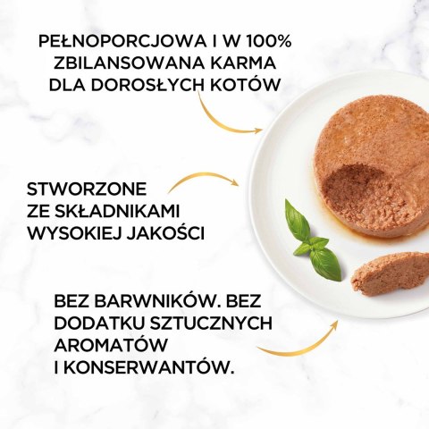 PURINA GOURMET GOLD Mus z łososiem 85g